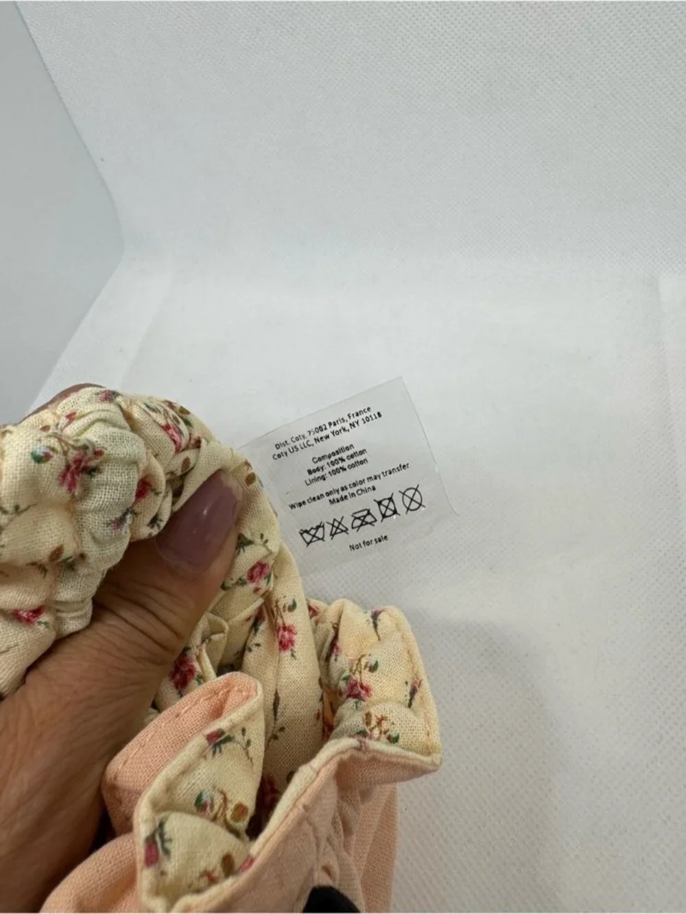 Gucci Beauty Cosmetic Pouch Set of 2 Pink & Beige Drawstring Bags 0892